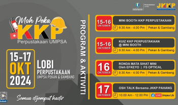 Program ‘Moh Peka JKKP Perpustakaan UMPSA’ 